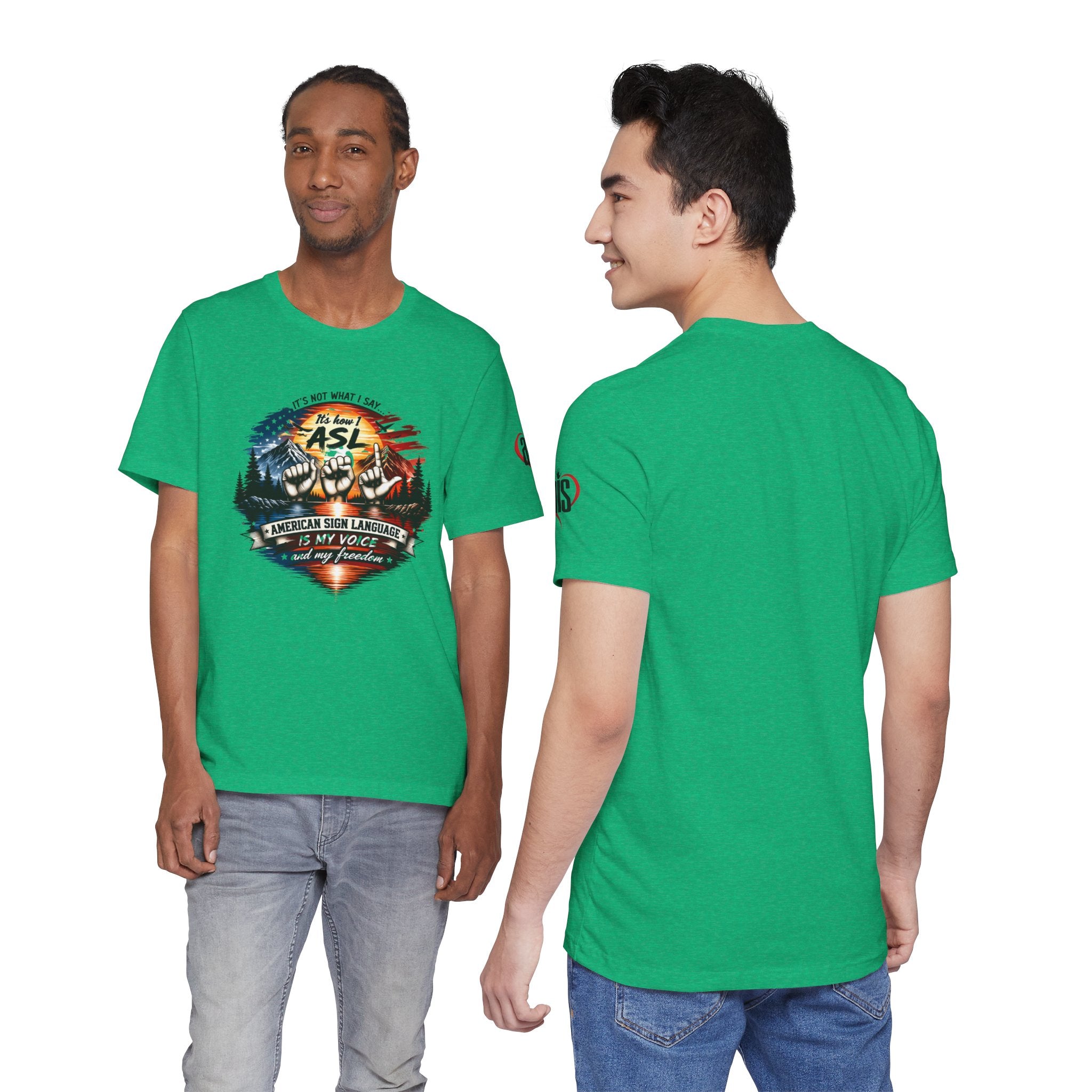 Men Soft Premium T-Shirt - It's not what I say... It's how I ASL