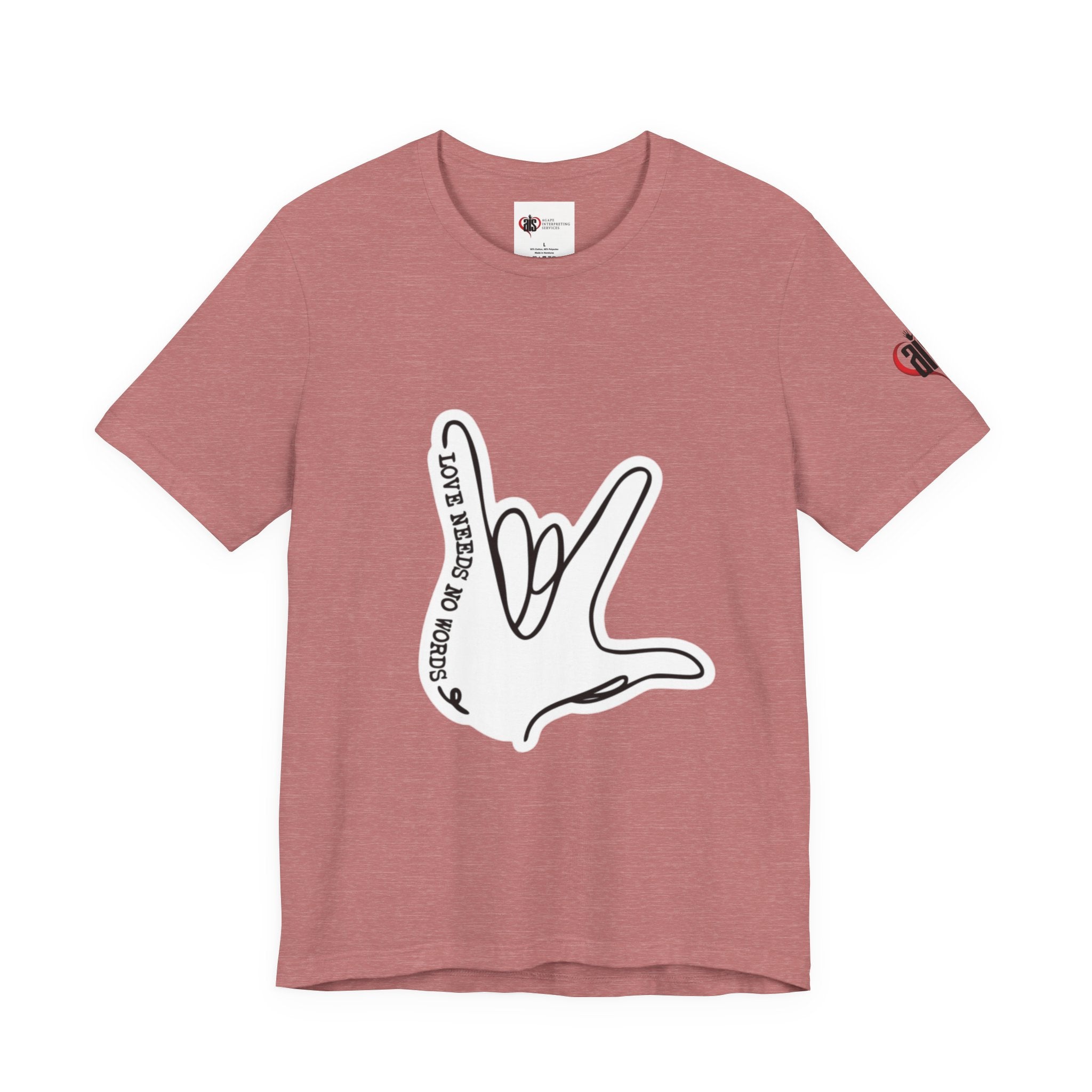 Women Soft Premium T-Shirt - Love needs no words