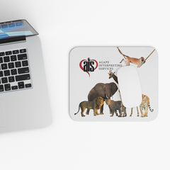 AIS Wildlife Inspiration Mouse Pad for Animal Lovers, Unique Desk Accessory, Gift for Wildlife Enthusiasts, Office Decor, Home Office